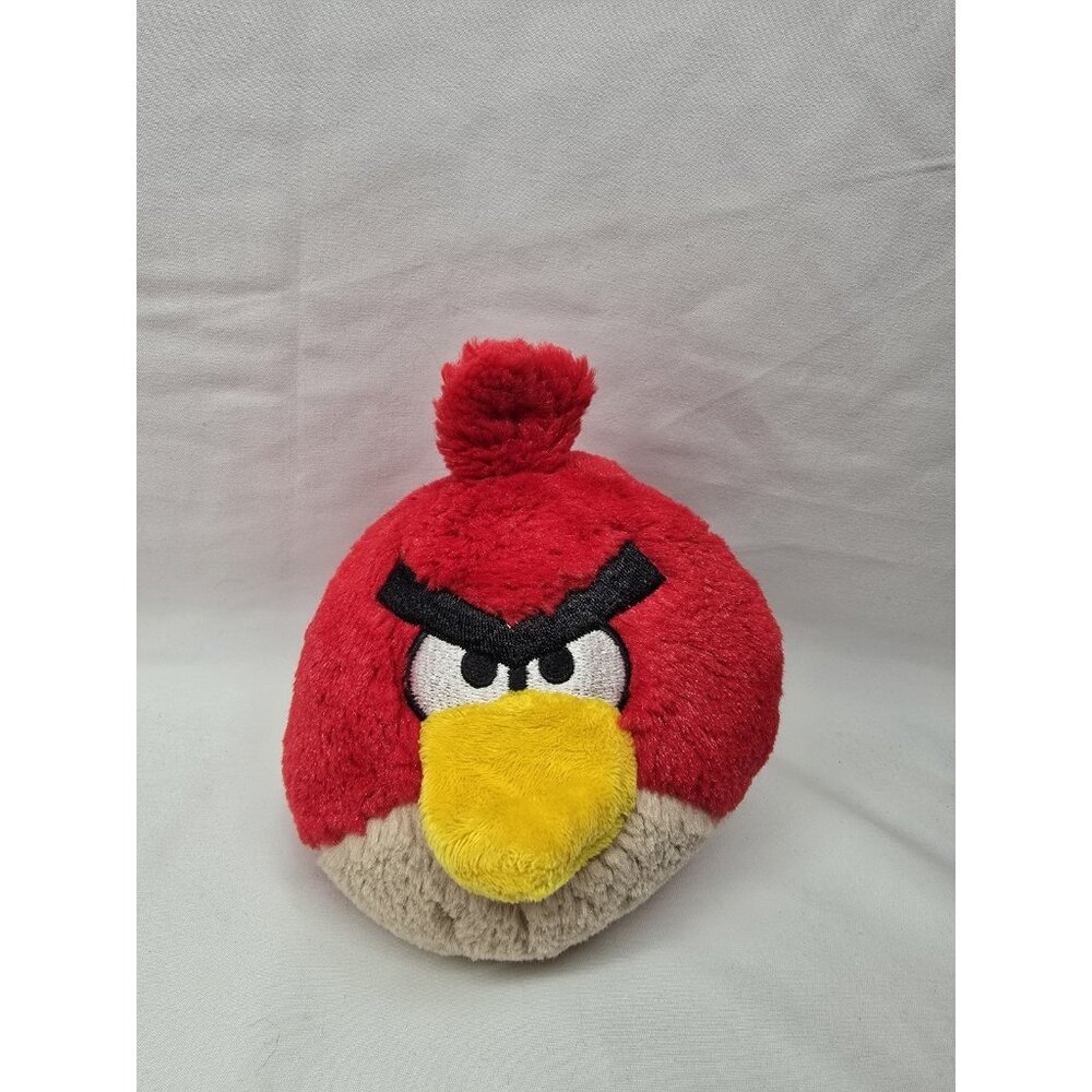 Angry Birds Red Bird 5" Plush Stuffed Animal Toy- NO SOUND
